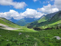 La pointe d'Arcaloz et le Pecloz